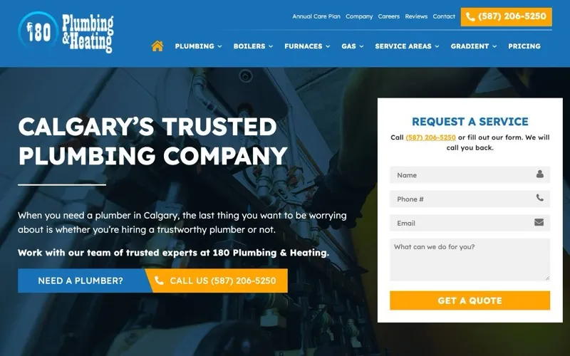 180 Plumbing & Heating