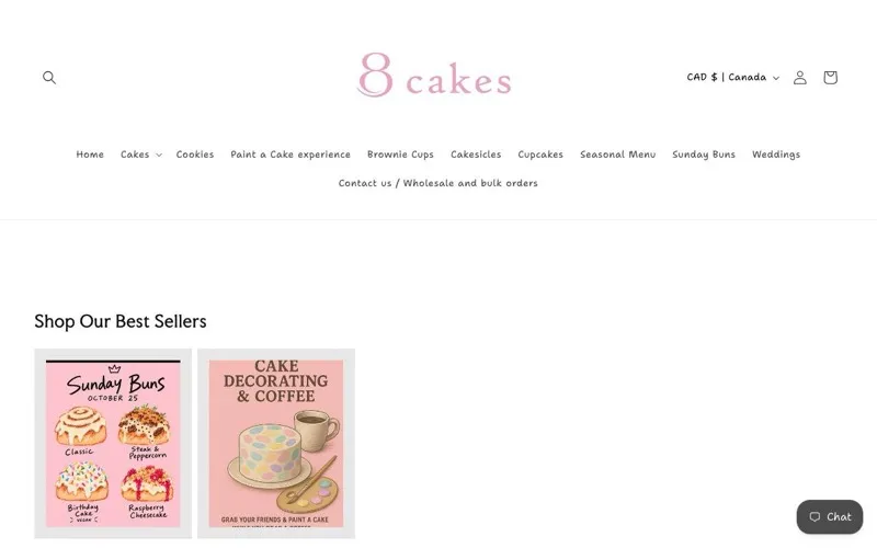 8 Cakes Bake Shoppe