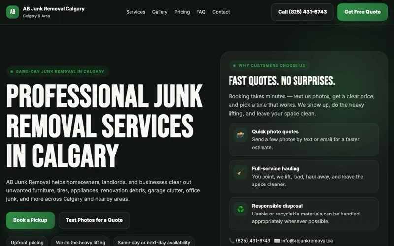 AB JUNK REMOVAL CALGARY