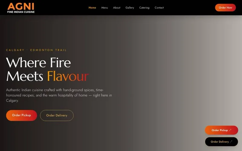 AGNI- CALGARY INDIAN RESTAURANT