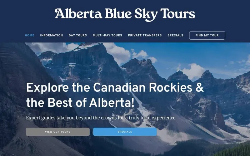 Alberta Blue Sky Tours