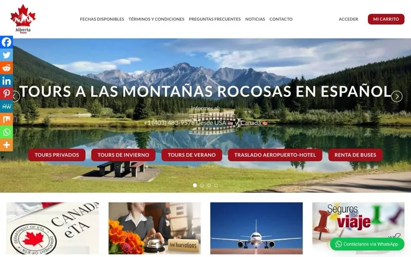 Alberta Tours Travel