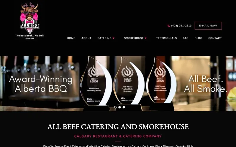 All Beef Catering and Smokehouse