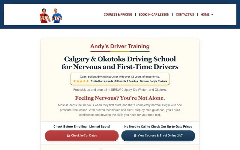 Andy’s Driver Training School