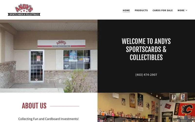 Andy's Sports Cards and Collectibles