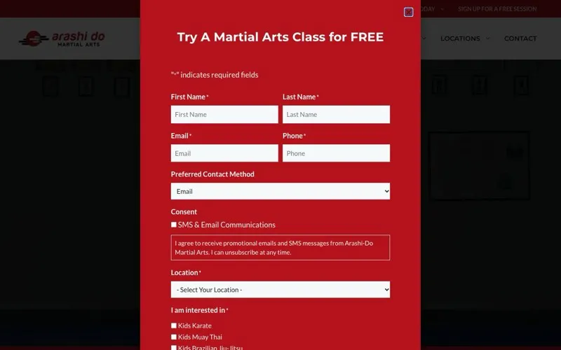 Arashi Do Martial Arts, Rutland Park