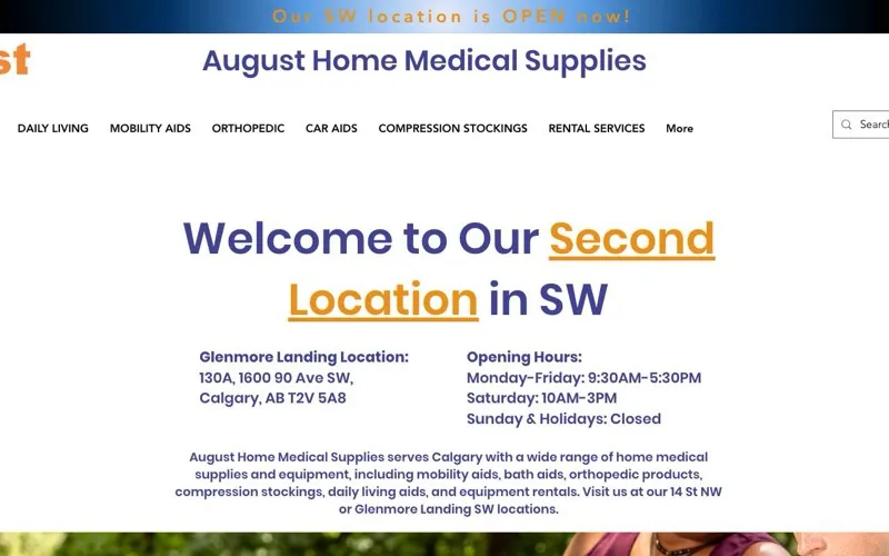 August Home Medical Supplies & Compression Socks