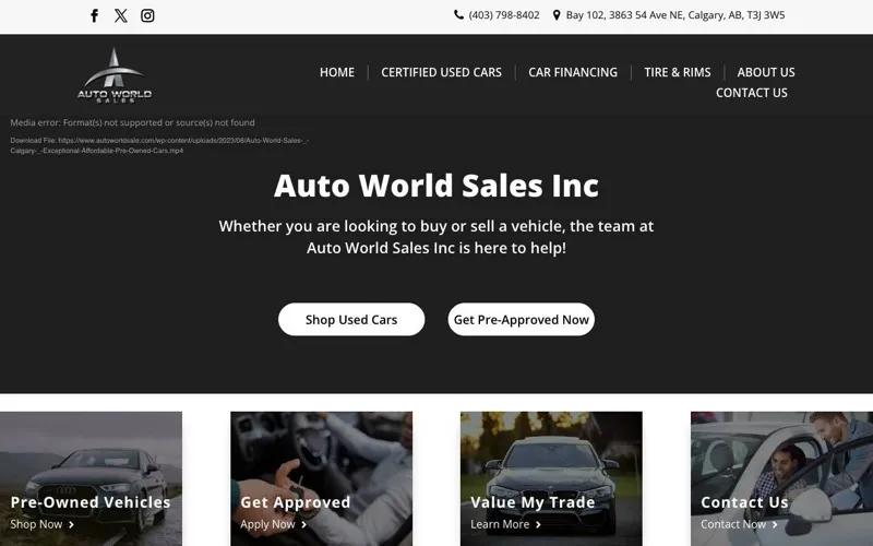 Auto World Sales