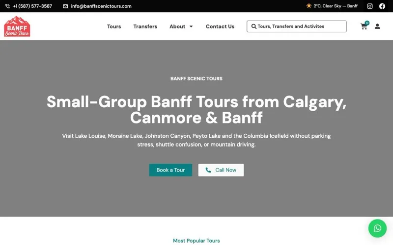 Banff Scenic Tours