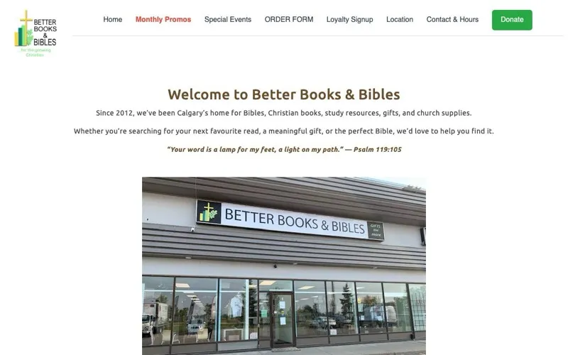 Better Books & Bibles
