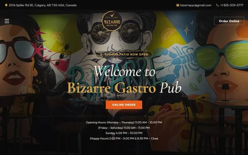 Bizarre Gastro Pub
