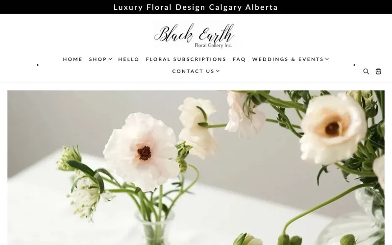 Black Earth Floral Gallery
