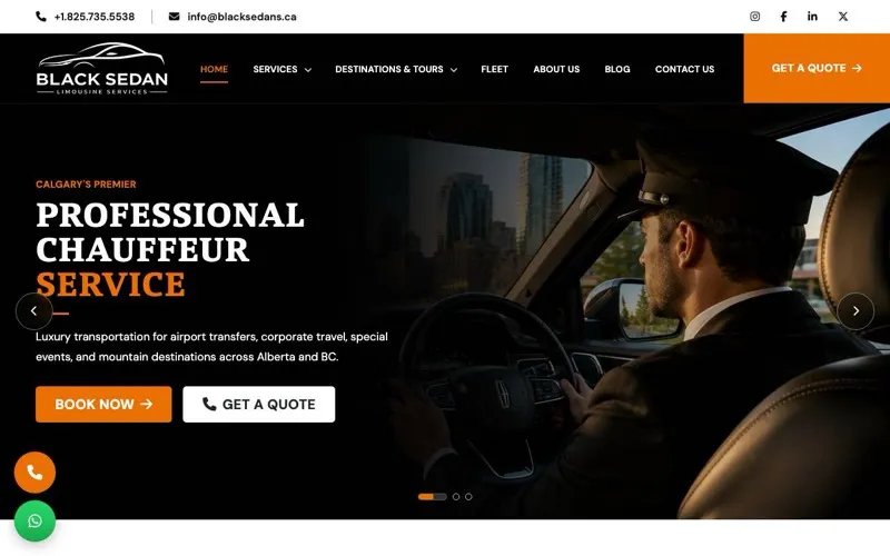 Black Sedan Limousine Services