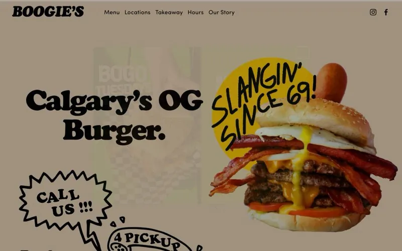 Boogie's Burgers Renfrew