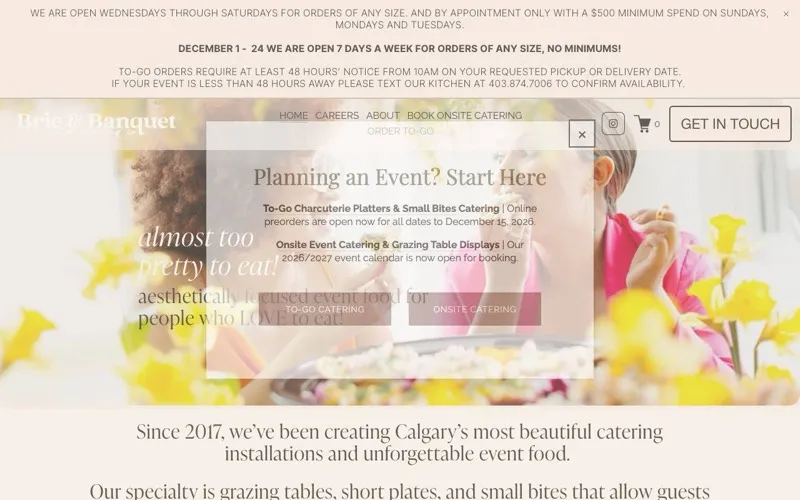 Brie & Banquet Catering Co.