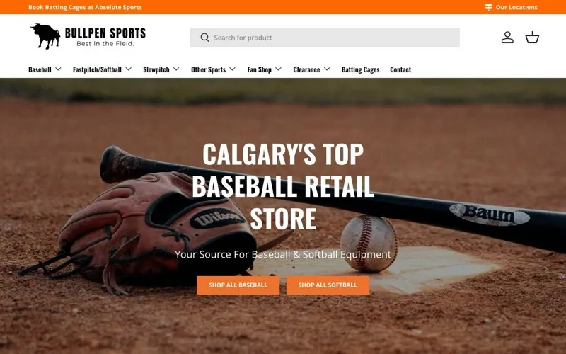 Bullpen Sports Calgary - Stadium Location