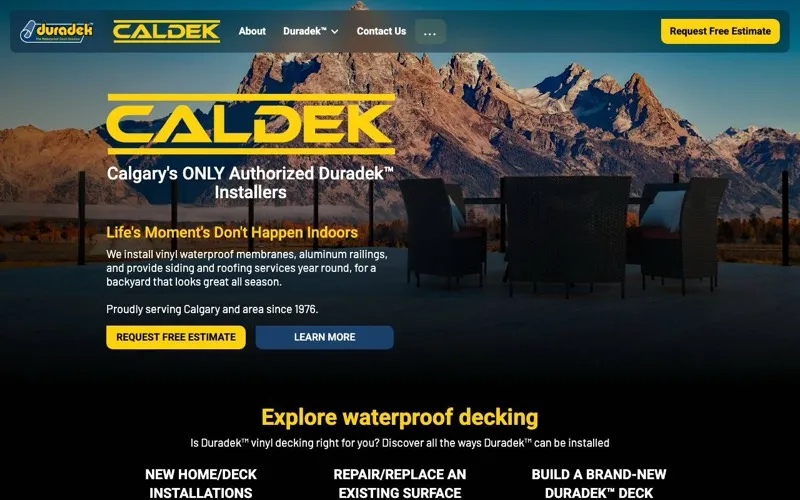 Caldek Sundeck Systems Inc