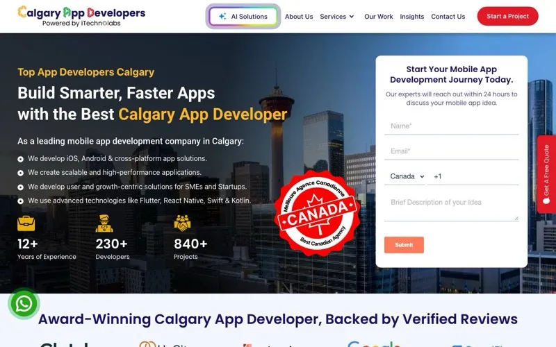 Calgary App Developers