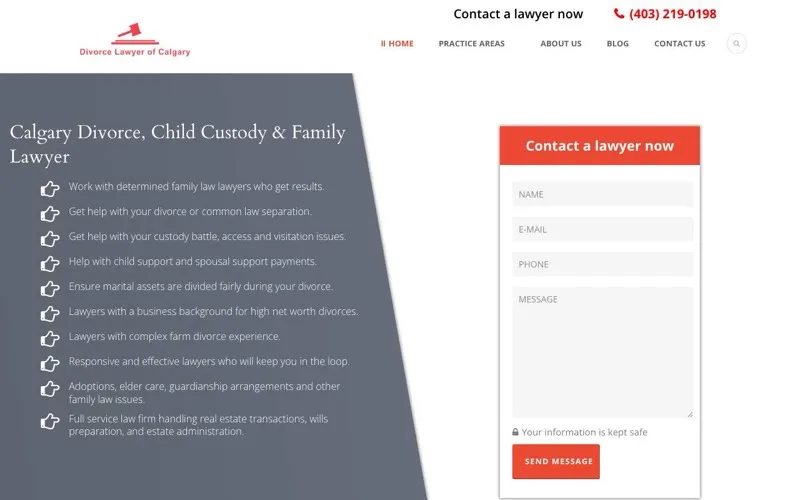 Calgary Divorce, Child Custody & Family Lawyer