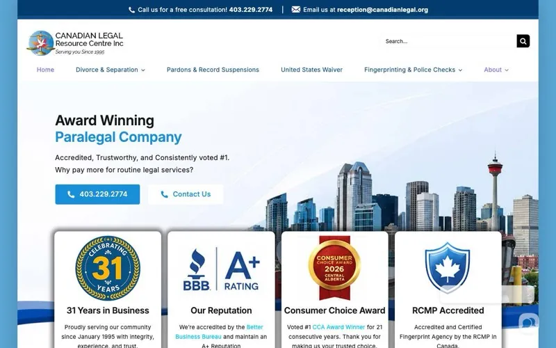 Calgary Fingerprinting Services
