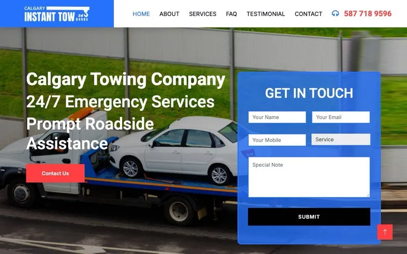Calgary Instant Tow 24 HRS LTD