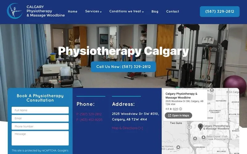Calgary Physiotherapy & Massage Woodbine