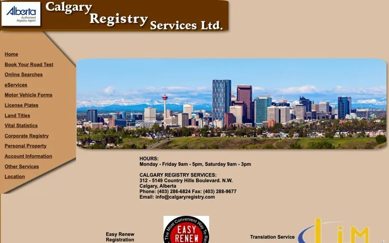 Calgary Registry Services