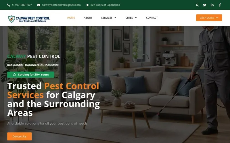 Calway pest control Ltd.