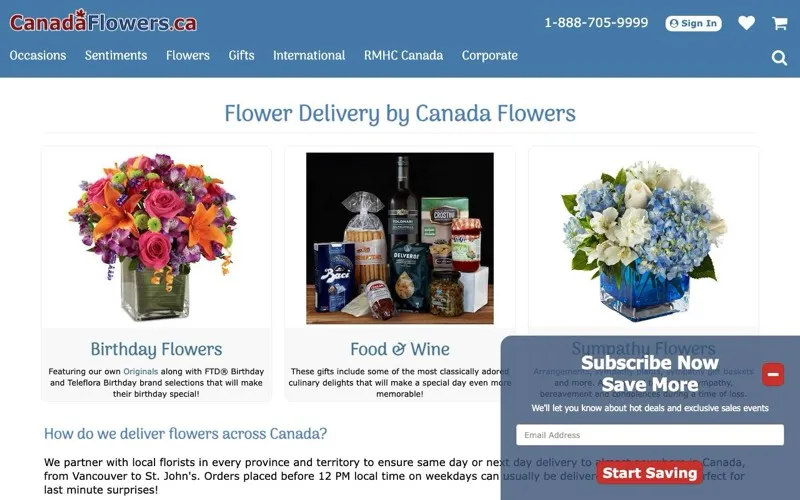 Canada Flowers