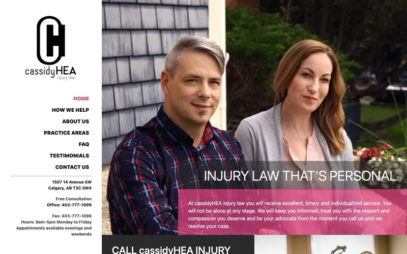 cassidyHEA injury law