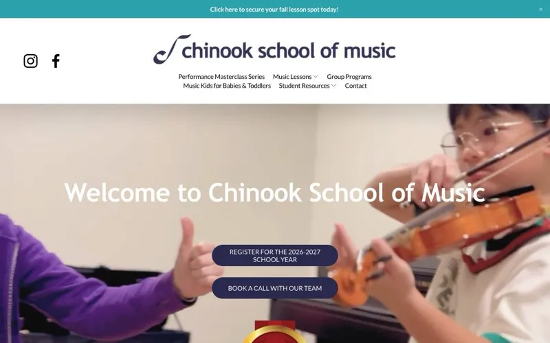 Chinook School of Music Inc