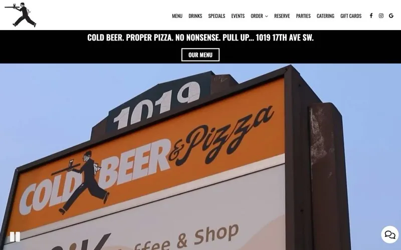 Cold Beer & Pizza