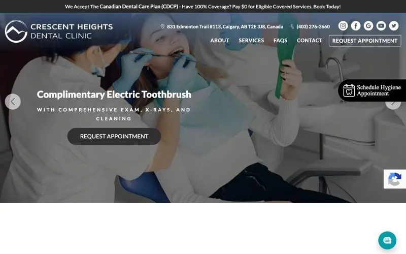 Crescent Heights Dental Clinic Calgary