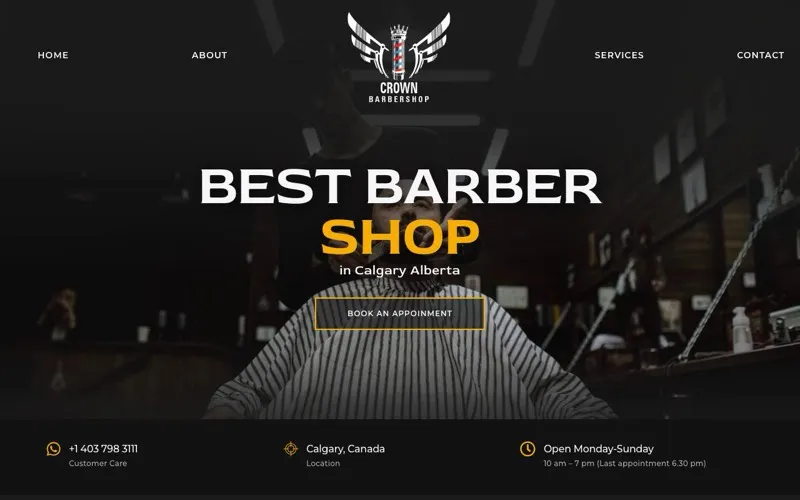 Crown barbershop