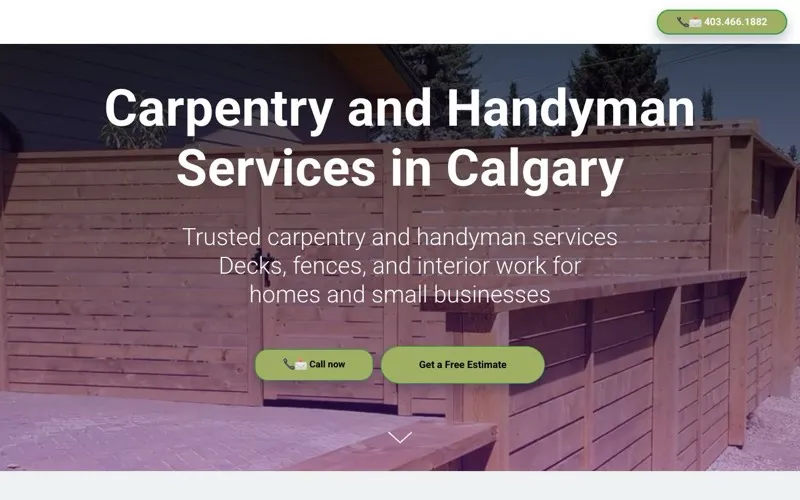 Custom Carpentry & Handyman Services