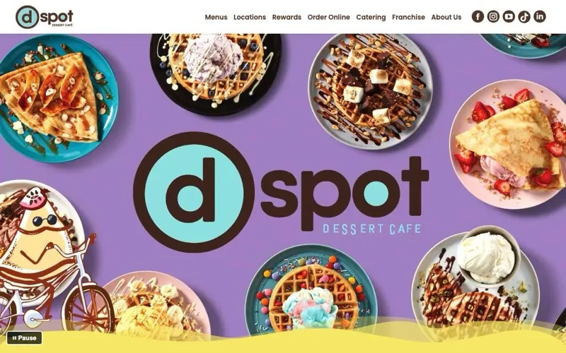 D Spot Dessert Cafe Calgary 17th Ave