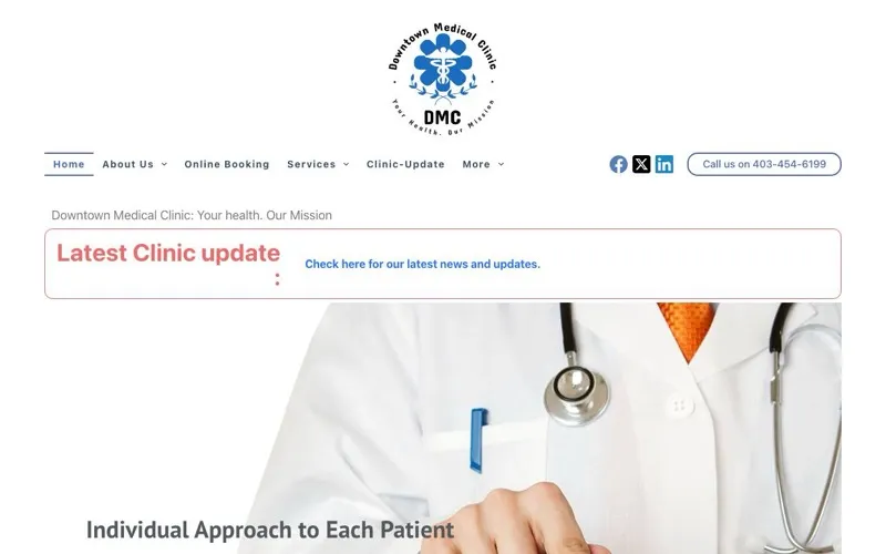 Downtown Medical Clinic Calgary