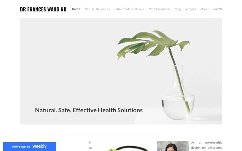 Dr. Frances Wang ND