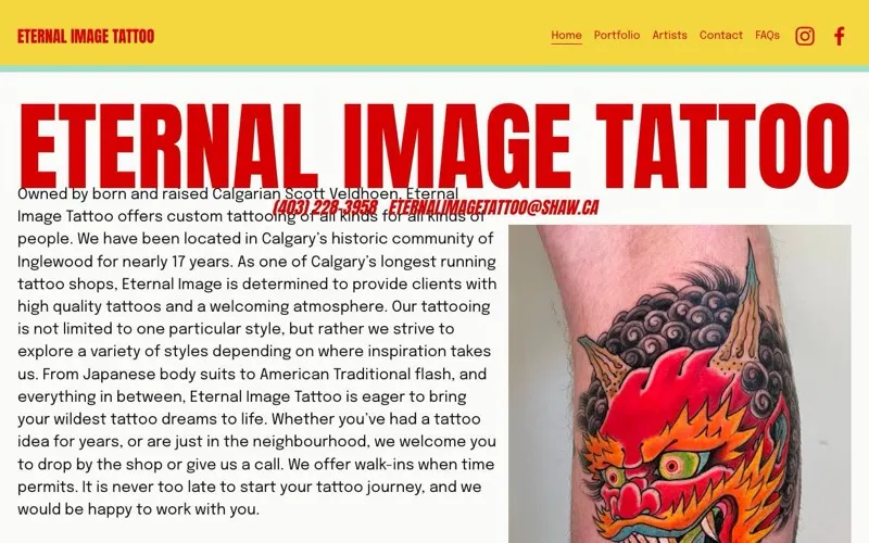 Eternal Image Tattoo