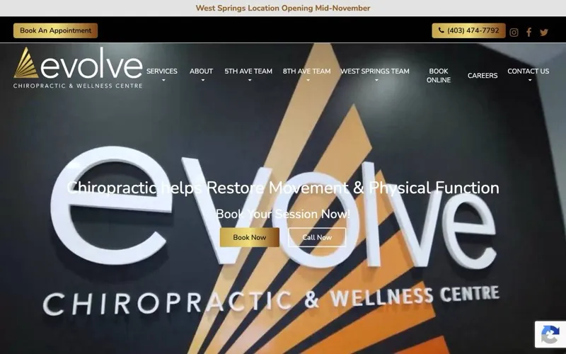 Evolve Chiropractic & Wellness Centre 8th Avenue