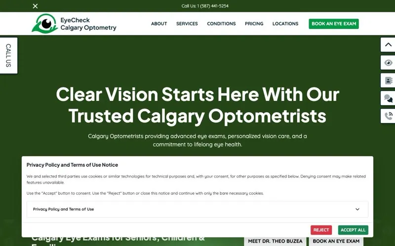 Eye Check Calgary Optometry