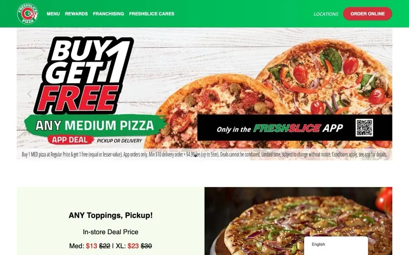 Freshslice Pizza