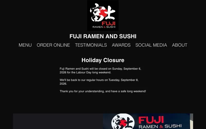 Fuji Ramen and Sushi