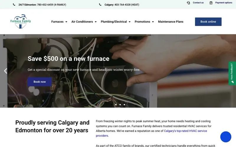 Furnace Family Calgary