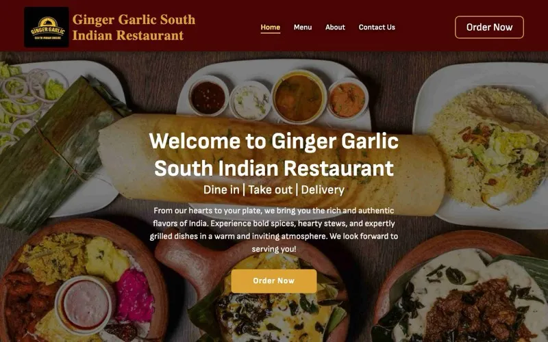 Ginger Garlic South Indian Restaurant