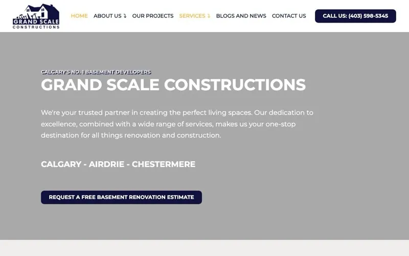 Grand Scale Constructions