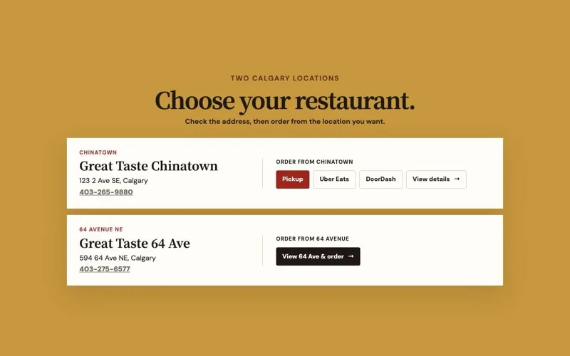 Great Taste Chinese Restaurant