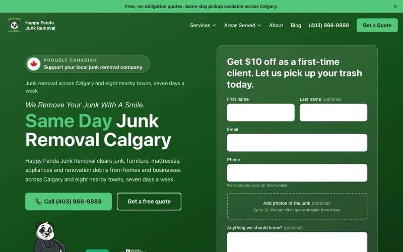 Happy Panda Junk Removal
