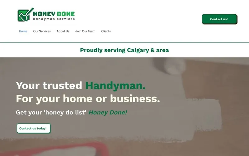 HoneyDone Handyman Serving Calgary and area