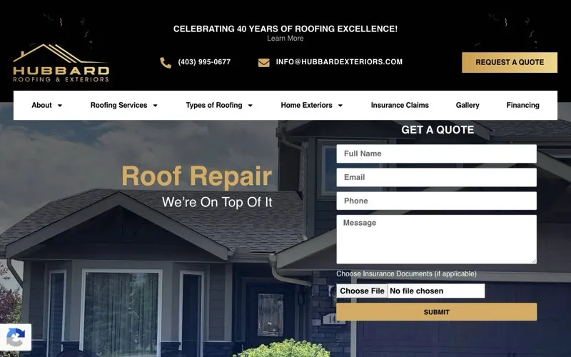 Hubbard Roofing & Exteriors Inc.